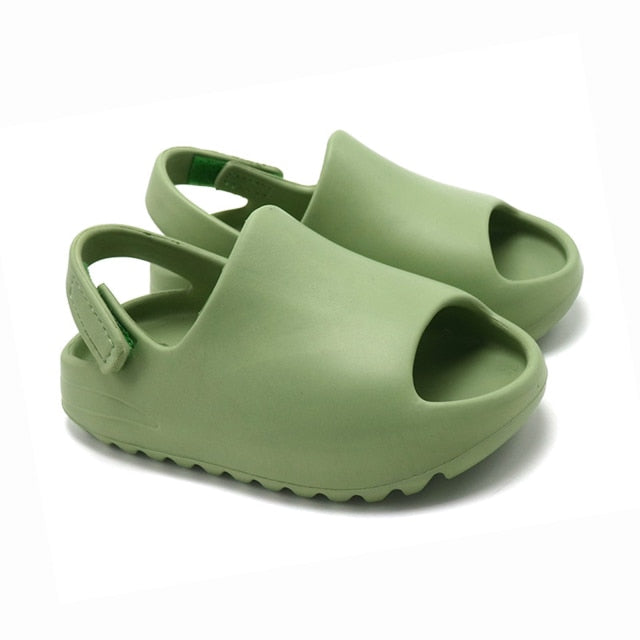 VELCRO SLIDES - GREEN