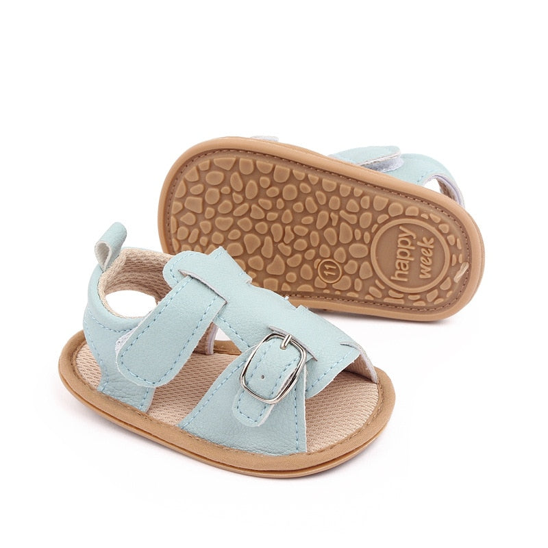 Billie First Walker Sandals - Blue