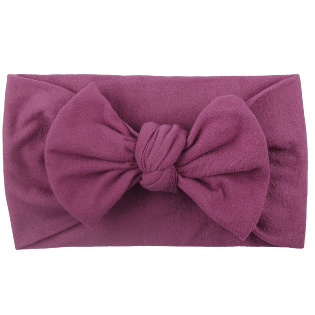Bow Headband - Wine