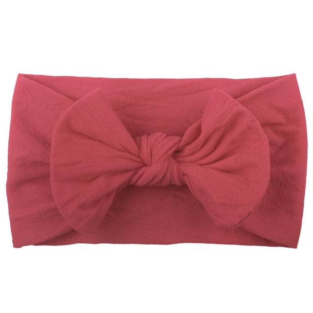 Bow Headband - Red