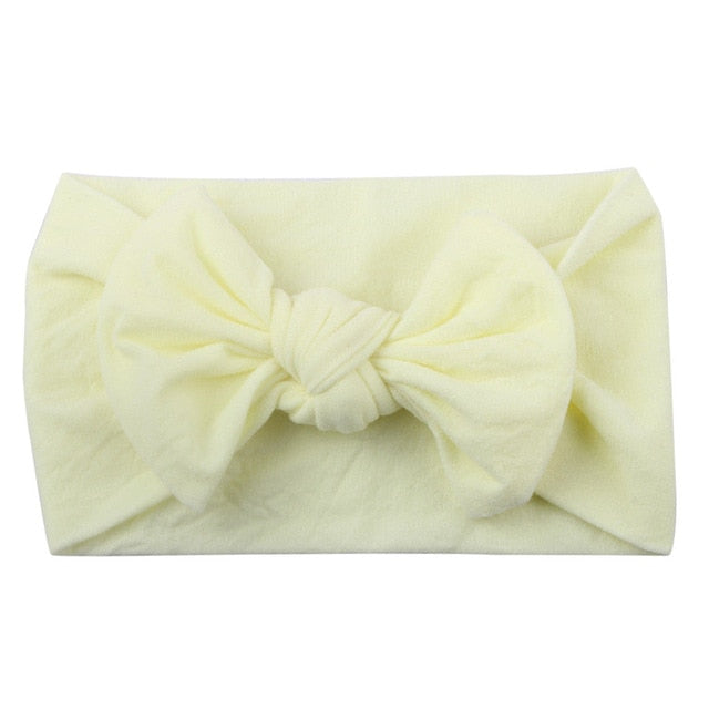 Bow Headband - Yellow