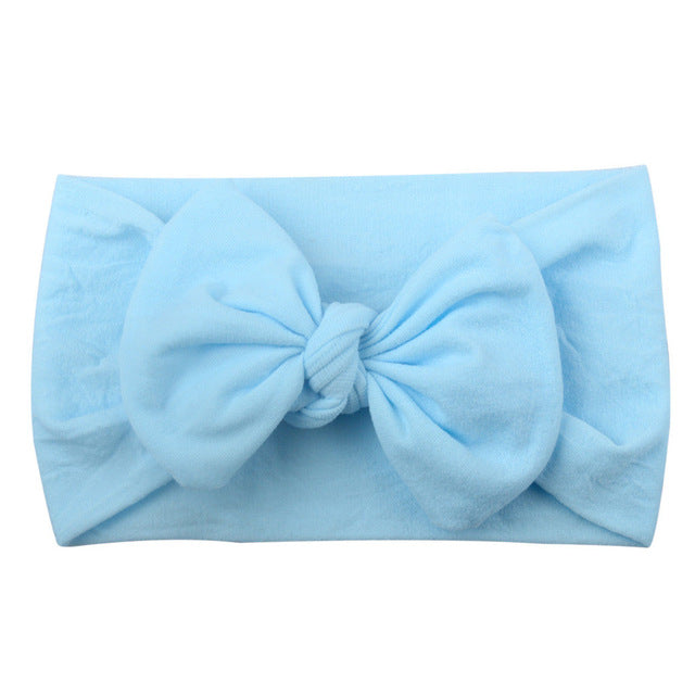 Bow Headband - Blue