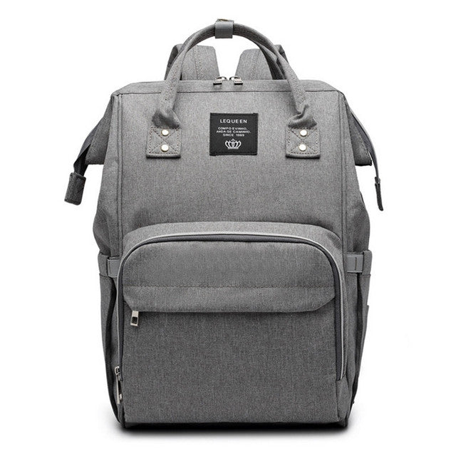 Nappy Bag - Grey
