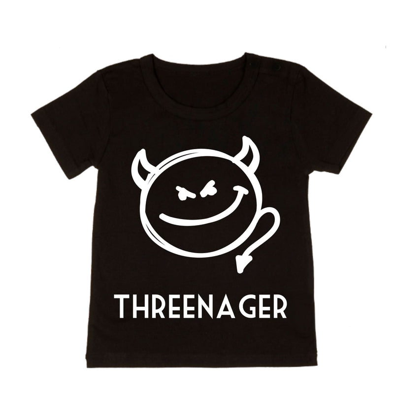 MLW By Design - Threenager Tee | Black or White